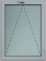 Okno z okuciem uchylnym