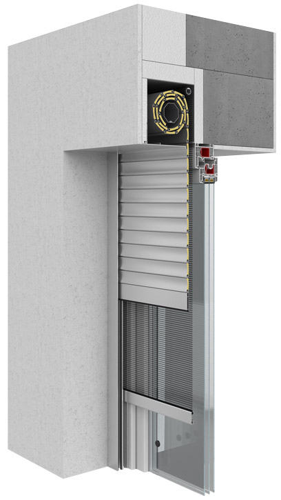 OKNAKRAKÓW.pl - montaż rolety podtynkowej do cofniętego i ocieplonego nadproża