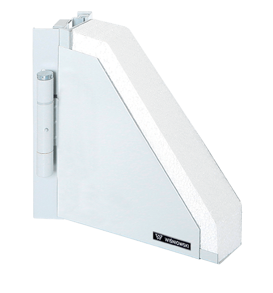 OKNAKRAK&Oacute;W.pl - wypełnienie styropianowe płaszczowych drzwi technicznych