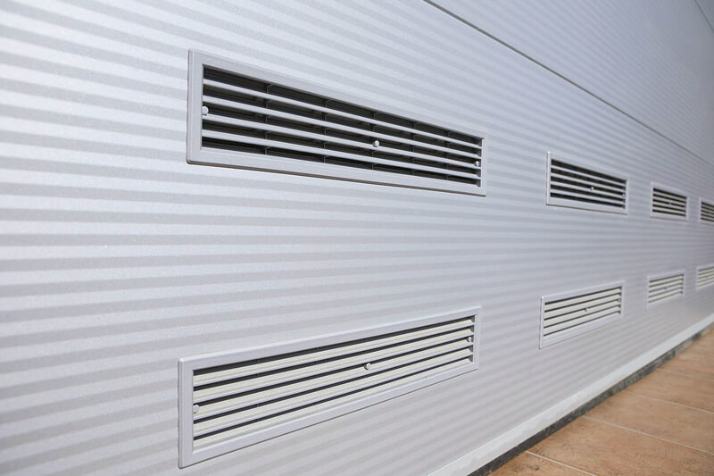 kratki wentylacyjne i nawiewne, panele wentylowane do bram garażowych i przemysłowych