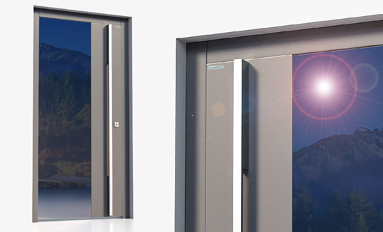 OKNAKRAK&Oacute;W.pl - nowoczesne drzwi zewnętrzne drewnianio-aluminiowe