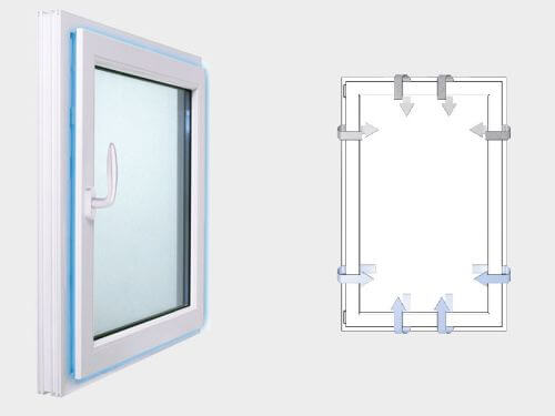 Mikrowentylacja szczelinowa okien PVC