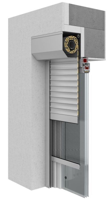 OKNAKRAK&Oacute;W.pl - montaż rolety adaptacyjnej w niszy okiennej