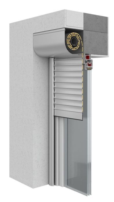 OKNAKRAK&Oacute;W.pl - ćwierćokrągła skrzynka rolety adaptacyjnej