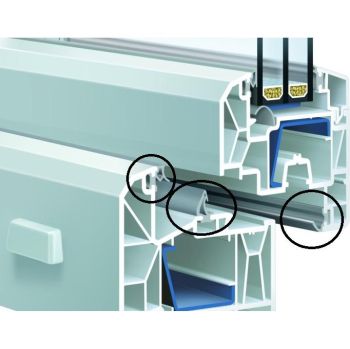 Uszczelka w profilu okiennym MD